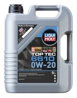 Мастило SILNIKOWY TOP TEC 6610 0W20 5L LIQUI MOLY 21662