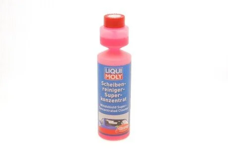 ОЧИСНИК СКЛА - СУПЕР КОНЦЕНТРАТ 1:100 вишня SCHEIBENREINIGER-SUPERKONZENTRAT CHERRY 0,25Л LIQUI MOLY 21706 (фото 1)