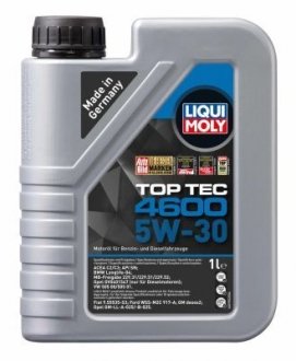 Олива моторна Top Tec 4600 5W-30 1л LIQUI MOLY 2315 (фото 1)