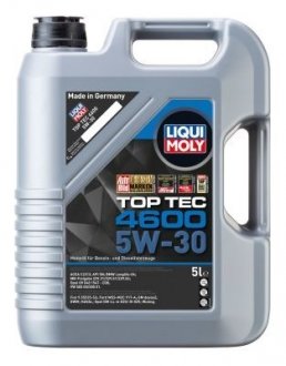 LM ОЛИВА МОТОРНА TOP TEC 4600 5W-30 5Л LIQUI MOLY 2316