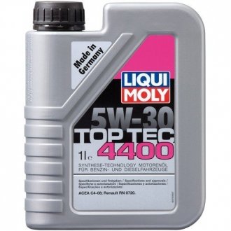 Моторное масло Top Tec 4400 5W-30 синтетическое 1 л LIQUI MOLY 2319