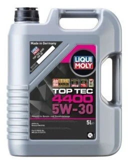 Моторное масло Top Tec 4400 5W-30 синтетическое 5 л LIQUI MOLY 2322