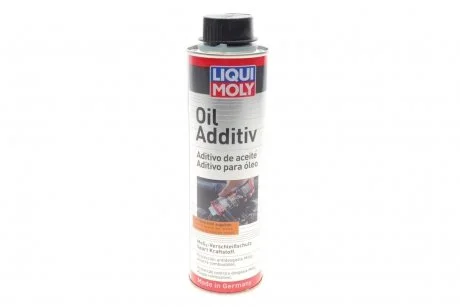 АНТИФРИКЦІЙНА ПРИСАДКА ДО МОТОРНОЇ ОЛИВИ З MoS2 OIL ADDITIV 0,3Л LIQUI MOLY 2500 (фото 1)