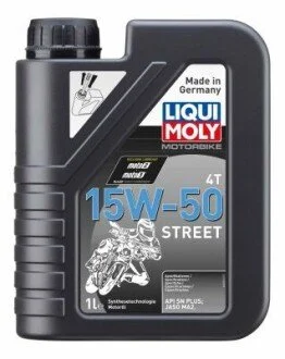 OLEJ LQM MOTORBIKE 4T 15W-50 STREET 1L LIQUI MOLY 2555