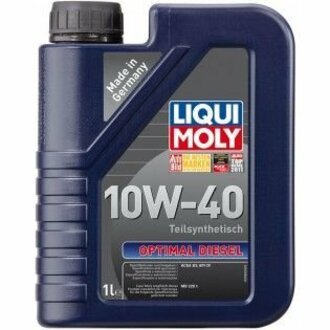 Моторное масло Optimal Diesel 10W-40 полусинтетическое 1 л LIQUI MOLY 3933 (фото 1)