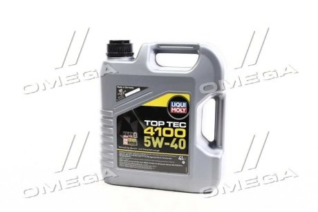 Моторное масло Top Tec 4100 5W-40 синтетическое 4 л LIQUI MOLY 7547 (фото 1)