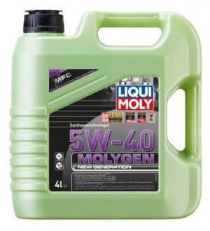 OLEJ LQM 5W-40 MOLYGEN NEW GENERATION 4L LIQUI MOLY 8578