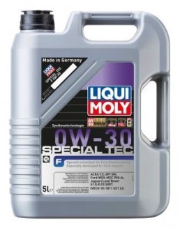 Мастило OLEJ SPECIAL TEC F 0W30 5L FORD WSS-M2C 950-A, JAGUAR / LAND ROVER STJLR.03.5007 LIQUI MOLY 8903