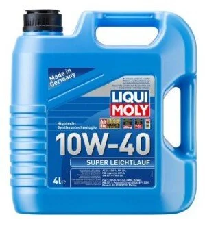 OLEJ 10W40 4L P╙гSYNTETYCZNY LIQUI MOLY 9504