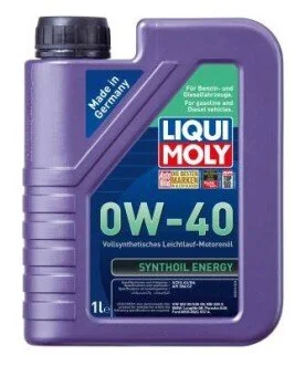 ОЛИВА МОТОРНА SYNTHOIL ENERGY 0W-40 1Л LIQUI MOLY 9514