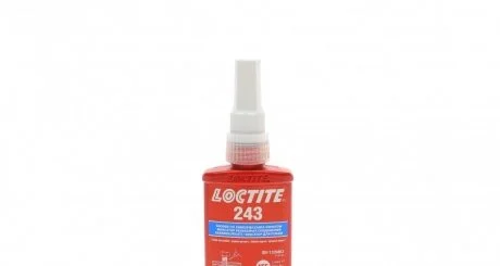 Фиксатор резьбы 243 анаэробный средней прочности 50 мл Loctite 1335863 (фото 1)