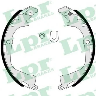 Тормозные колодки LPR 01011