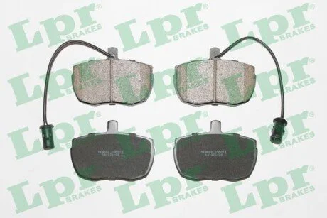 Колодки тормозные дисковые передние LPR 05P014