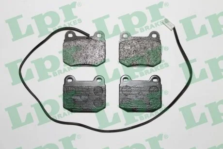 Колодки гальмівні дискові передні ALFA ROMEO 75 85-92,90 84-87,75 (162B) 85-92,90 (162) 84-87,ALFETTA (116) 83-84, LPR 05P022