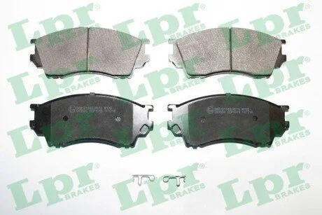 Гальмівні колодки, дискове гальмо (набір) LPR 05P1019