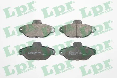 Гальмівні колодки, дискове гальмо (набір) LPR 05P1191