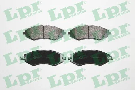 Гальмівні колодки, дискове гальмо (набір) LPR 05P1209