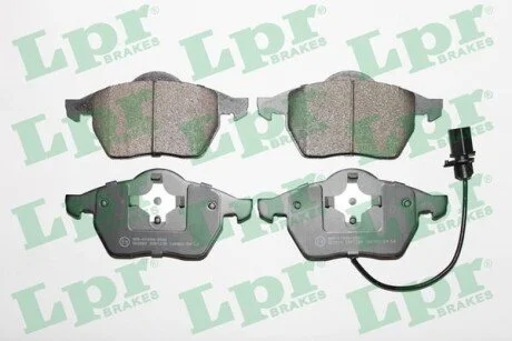 Гальмівні колодки, дискові LPR 05P1238