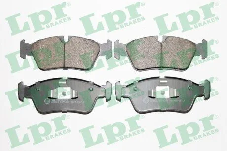 - Гальмівні колодки до дисків (F, V) LPR 05P1250