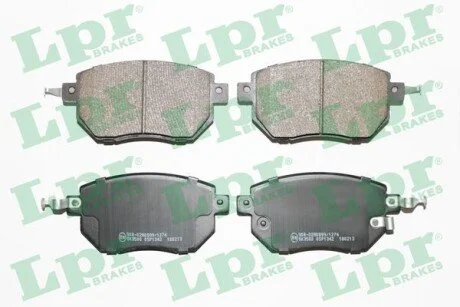 Гальмівні колодки, дискове гальмо (набір) LPR 05P1342