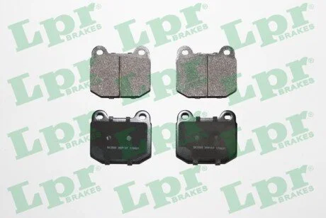 Гальмівні колодки, дискове гальмо (набір) LPR 05P137