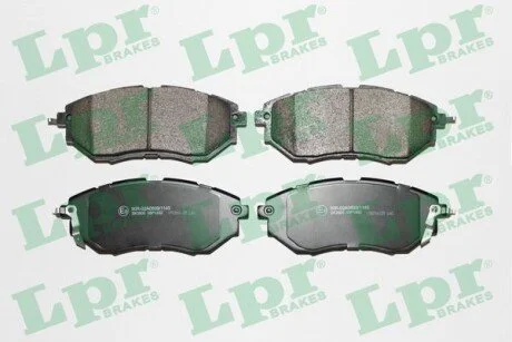 Тормозные колодки, дисковые LPR 05P1402