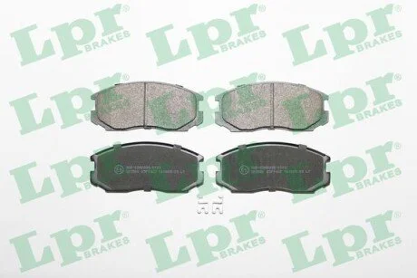 Гальмівні колодки, дискове гальмо (набір) LPR 05P1427