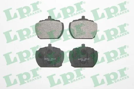 Комплект гальмівних колодок з 4 шт. дисків LPR 05P143 (фото 1)