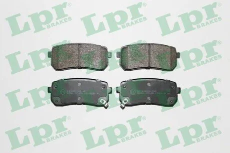 - Гальмівні колодки до дисків (R, S) LPR 05P1450
