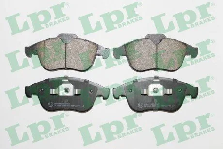 Гальмівні колодки, дискове гальмо (набір) LPR 05P1466