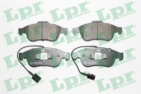 Гальмівні колодки, дискове гальмо (набір) LPR 05P1535
