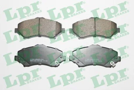 Гальмівні колодки, дискове гальмо (набір) LPR 05P1548