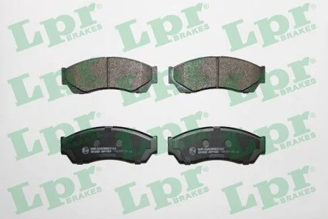 Гальмівні колодки, дискове гальмо (набір) LPR 05P1553
