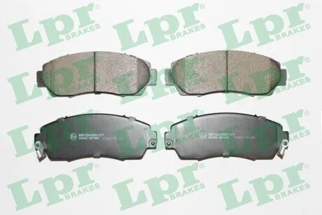 Гальмівні колодки, дискове гальмо (набір) LPR 05P1634