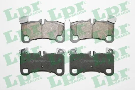 Гальмівні колодки, дискове гальмо (набір) LPR 05P1655
