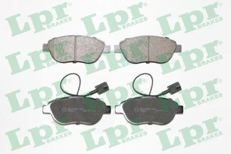 Тормозные колодки дисковые LPR 05P1657