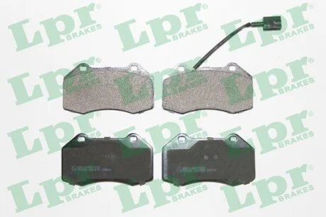 Гальмівні колодки, дискове гальмо (набір) LPR 05P1670