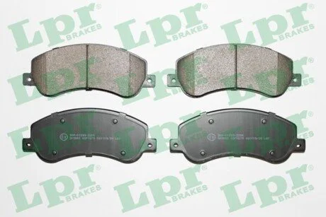 Гальмівні колодки, дискове гальмо (набір) LPR 05P1679
