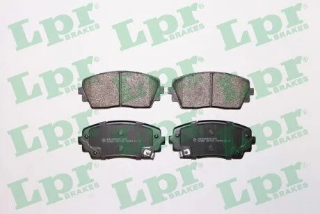 Колодки гальмівні (дискові) LPR 05P1726