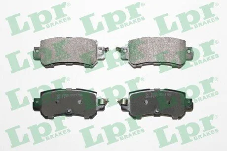 Тормозные колодки дисковые LPR 05P1756