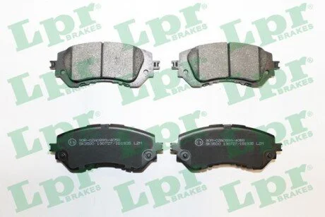 KLOCKI HAM./PRZ/ TOYOTA YARIS II 06- LPR 05P1935