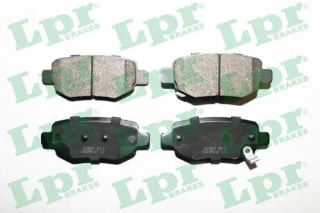 Фото 1 - колодки гальмівні дискові (комплект 4 шт) LPR 05P2011 Колодки гальмівні дискові (комплект 4 шт) LPR 05P2011 (фото 1)