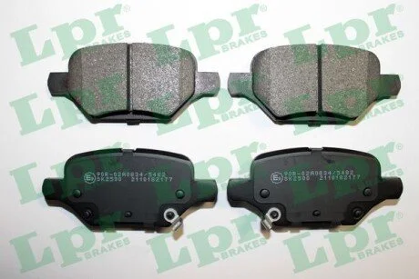 Гальмівні колодки, дискові LPR 05P2177