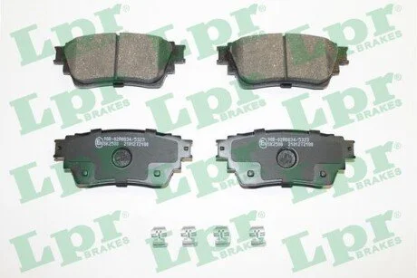 Гальмівні колодки LPR 05P2180