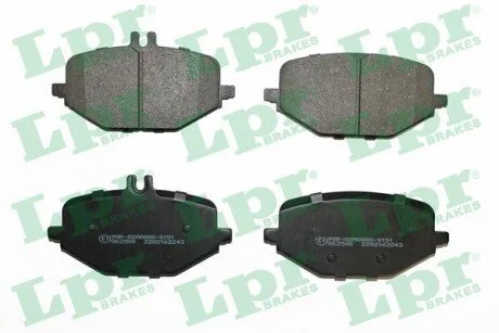 Гальмівні колодки, дискові LPR 05P2243 (фото 1)