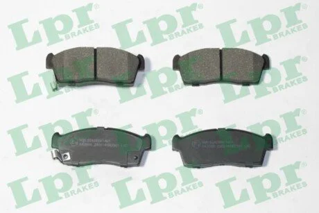 KLOCKI HAM./PRZ/ PEUGEOT ION 10- LPR 05P2341