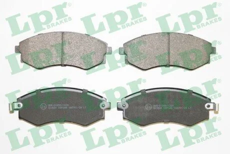 Гальмівні колодки, дискове гальмо (набір) LPR 05P348