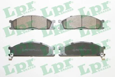 Гальмівні колодки, дискове гальмо (набір) LPR 05P378