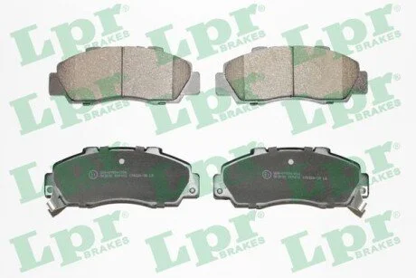Гальмівні колодки, дискове гальмо (набір) LPR 05P472
