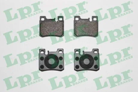 Тормозные колодки зад. дисковые Mercedes C-Series (W202)/190-Series (W201)/300-Series (W124)/200-Series (W124) (85-00) LPR 05P485 (фото 1)